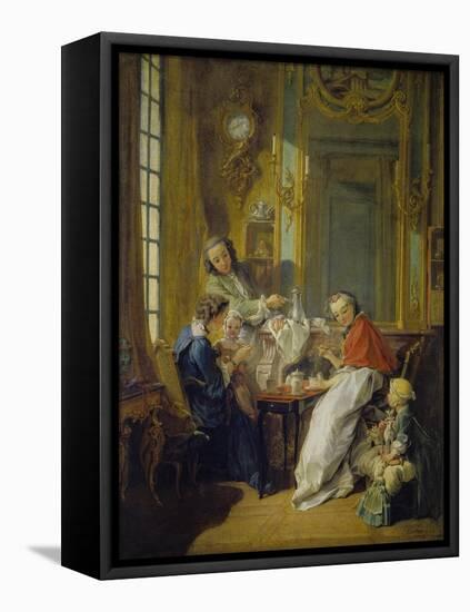 The Breakfast (Le Déjeuner), 1739-François Boucher-Framed Premier Image Canvas