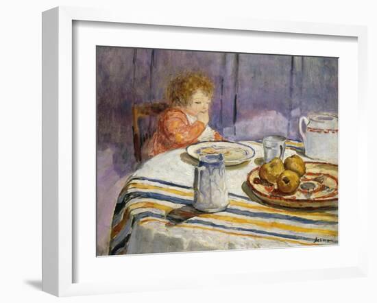 The Breakfast; Le Petit Dejeuner-Henri Lebasque-Framed Giclee Print