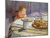 The Breakfast; Le Petit Dejeuner-Henri Lebasque-Mounted Giclee Print