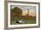 The Breakfast on the Grass 'Painting by Eugene Louis Boudin (1824-1898) 1866 Sun. 0,17X0,25 M Paris-Eugene Louis Boudin-Framed Giclee Print