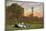 The Breakfast on the Grass 'Painting by Eugene Louis Boudin (1824-1898) 1866 Sun. 0,17X0,25 M Paris-Eugene Louis Boudin-Mounted Giclee Print