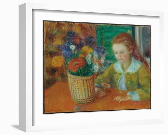The Breakfast Porch, c.1920-William James Glackens-Framed Giclee Print