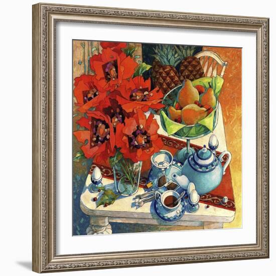 The Breakfast Ritual-David Galchutt-Framed Giclee Print