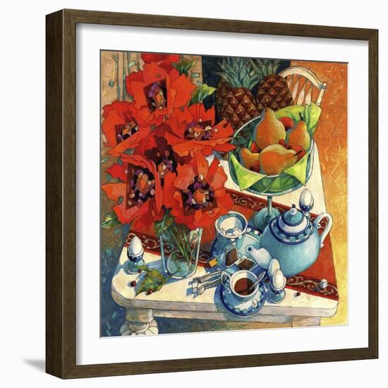 The Breakfast Ritual-David Galchutt-Framed Giclee Print