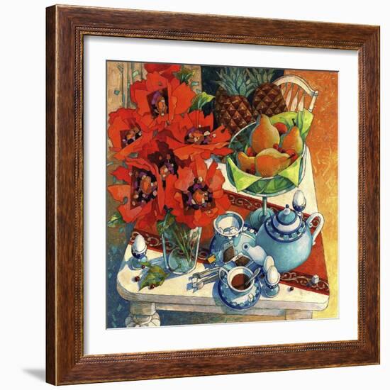 The Breakfast Ritual-David Galchutt-Framed Giclee Print