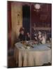 'The Breakfast Table', 1884 (1934)-John Singer Sargent-Mounted Giclee Print