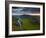 The Breaking Dawn Sky and the River Wye from Symonds Yat Rock, Herefordshire, England, United Kingd-Julian Elliott-Framed Photographic Print