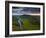 The Breaking Dawn Sky and the River Wye from Symonds Yat Rock, Herefordshire, England, United Kingd-Julian Elliott-Framed Photographic Print