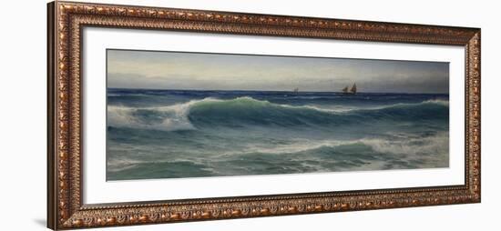 The Breaking Wave-David James-Framed Giclee Print