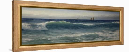 The Breaking Wave-David James-Framed Premier Image Canvas