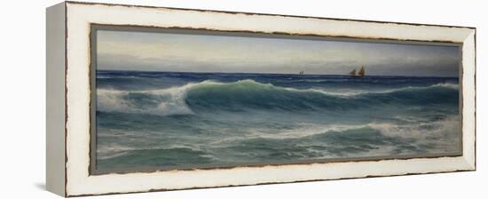 The Breaking Wave-David James-Framed Premier Image Canvas