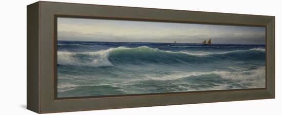 The Breaking Wave-David James-Framed Premier Image Canvas