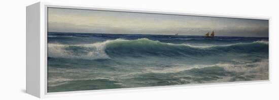 The Breaking Wave-David James-Framed Premier Image Canvas