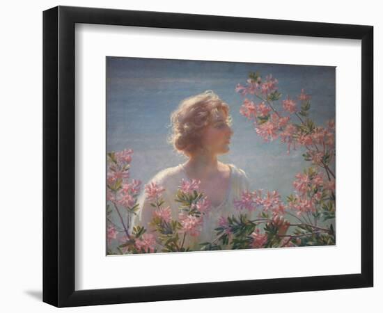 The Breath of the Wild Azalea-Charles Courtney Curran-Framed Giclee Print