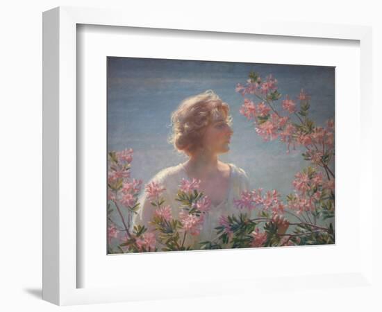 The Breath of the Wild Azalea-Charles Courtney Curran-Framed Giclee Print