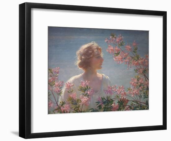 The Breath of the Wild Azalea-Charles Courtney Curran-Framed Giclee Print