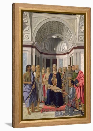 The Brera Altarpiece, 1472-74-Piero della Francesca-Framed Premier Image Canvas