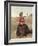 The Breton in Prayer-Jean-Baptiste-Camille Corot-Framed Giclee Print