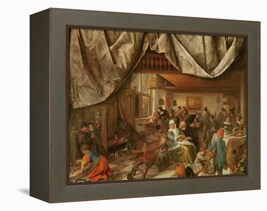 The Brewery of Jan Steen-Jan Havicksz. Steen-Framed Premier Image Canvas