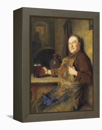 The Brewmaster's Break-Eduard Von Grutzner-Framed Premier Image Canvas