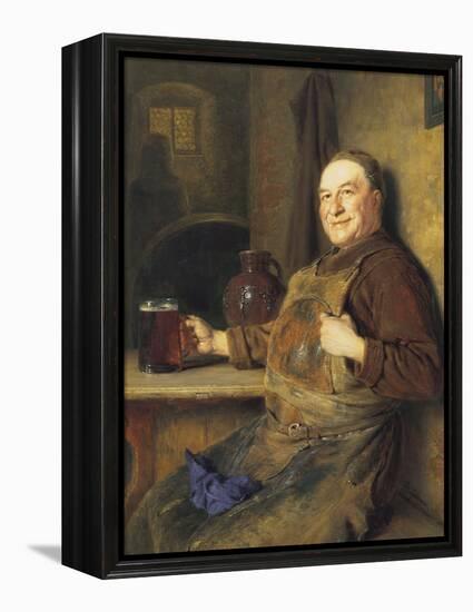 The Brewmaster's Break-Eduard Von Grutzner-Framed Premier Image Canvas