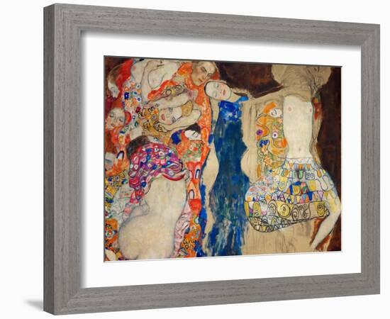 The Bride, 1918-Gustav Klimt-Framed Giclee Print