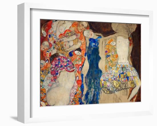 The Bride, 1918-Gustav Klimt-Framed Giclee Print