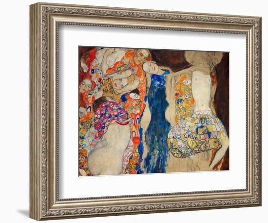 The Bride, 1918-Gustav Klimt-Framed Giclee Print