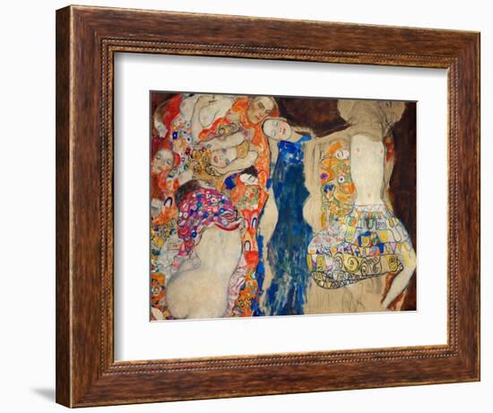 The Bride, 1918-Gustav Klimt-Framed Giclee Print