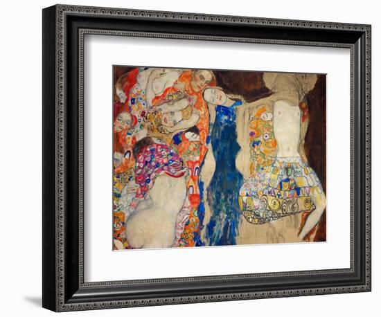 The Bride, 1918-Gustav Klimt-Framed Giclee Print