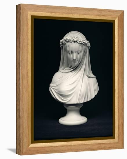 The Bride, after the Head by Raffaelle Monti, Copeland, England, 1873-null-Framed Premier Image Canvas