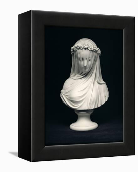 The Bride, after the Head by Raffaelle Monti, Copeland, England, 1873-null-Framed Premier Image Canvas