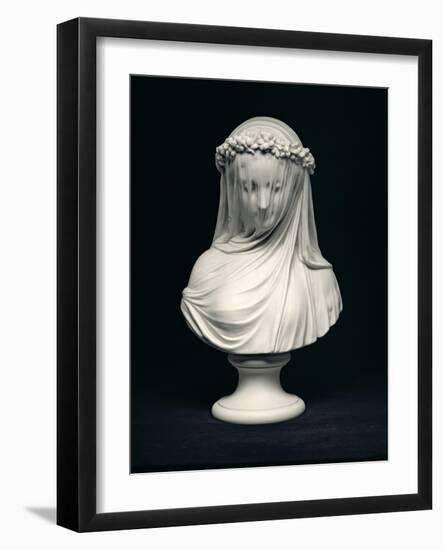 The Bride, after the Head by Raffaelle Monti, Copeland, England, 1873-null-Framed Giclee Print