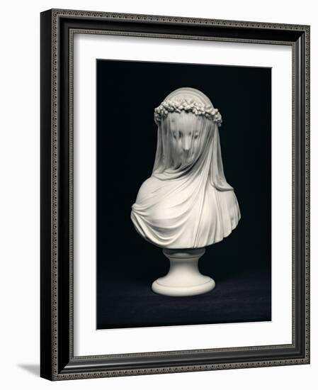 The Bride, after the Head by Raffaelle Monti, Copeland, England, 1873-null-Framed Giclee Print