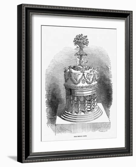 The "Bride Cake" for the Wedding of the Marquis of Kildare-H. Harrison-Framed Art Print