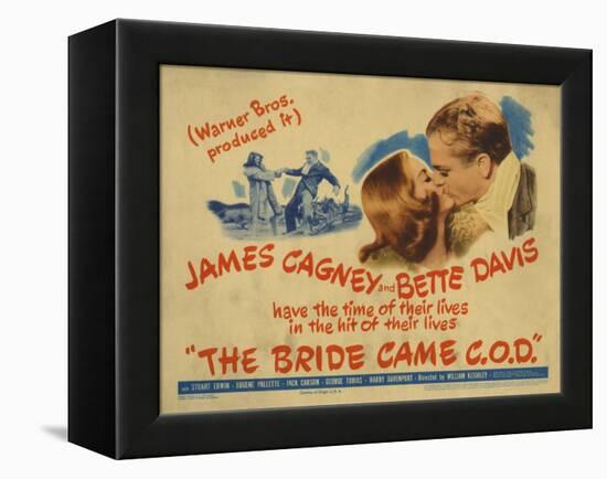 The Bride Came C.O.D., 1941-null-Framed Stretched Canvas