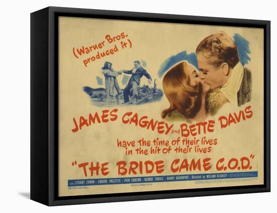 The Bride Came C.O.D., 1941-null-Framed Stretched Canvas