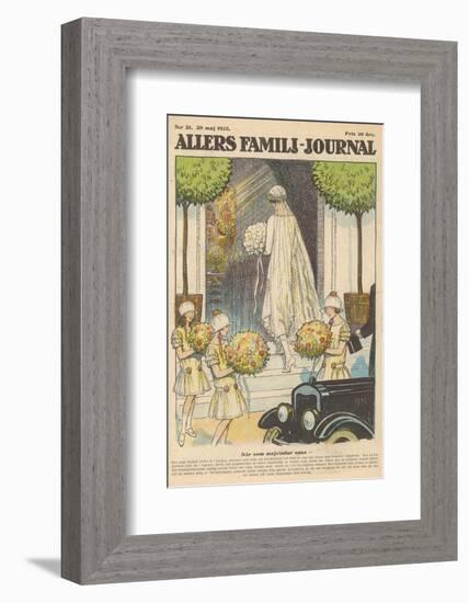 The Bride Enters the Church-null-Framed Photographic Print