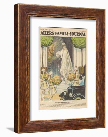 The Bride Enters the Church-null-Framed Photographic Print