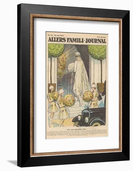 The Bride Enters the Church-null-Framed Photographic Print