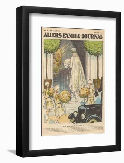 The Bride Enters the Church-null-Framed Photographic Print