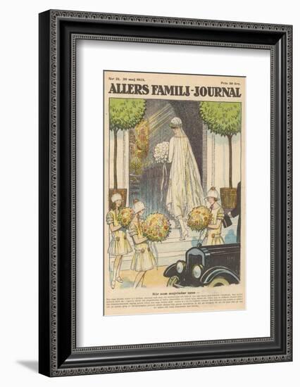 The Bride Enters the Church-null-Framed Photographic Print