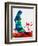 The Bride in Blood Watercolor-Lora Feldman-Framed Premium Giclee Print