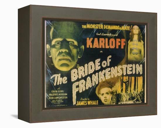 The Bride of Frankenstein, 1935-null-Framed Stretched Canvas