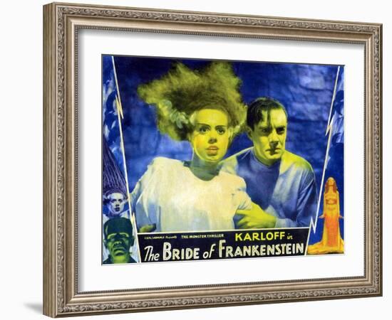 The Bride of Frankenstein, 1935-null-Framed Art Print