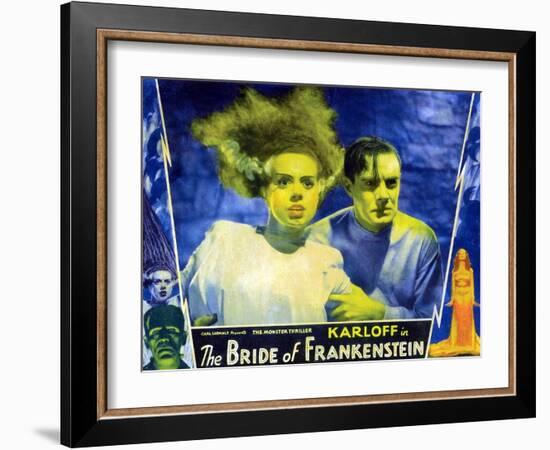 The Bride of Frankenstein, 1935-null-Framed Art Print