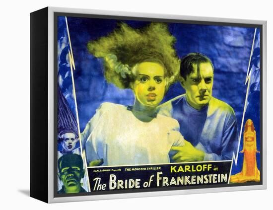 The Bride of Frankenstein, 1935-null-Framed Stretched Canvas