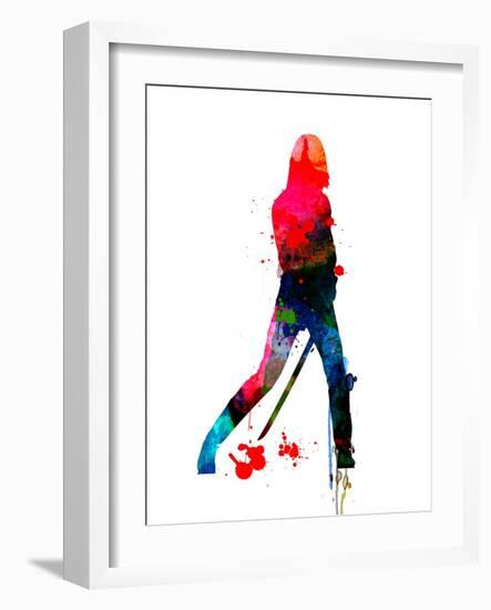 The Bride Watercolor 3-Lora Feldman-Framed Art Print