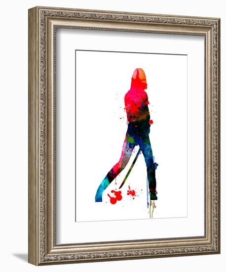 The Bride Watercolor 3-Lora Feldman-Framed Art Print