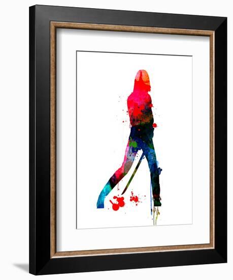 The Bride Watercolor 3-Lora Feldman-Framed Art Print